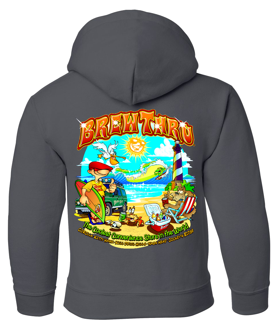 2026 Annual Youth Charcoal Hoodie – The Brew Thru Shop