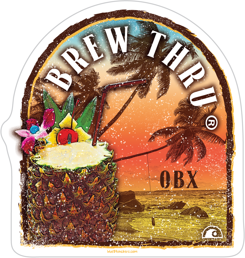 Pineapple Paradise Sticker image 0
