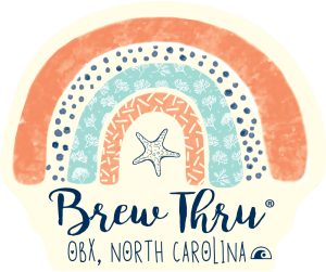 Beach Rainbow Sticker