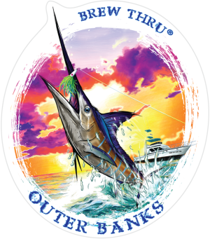 Marlin Strike Sticker
