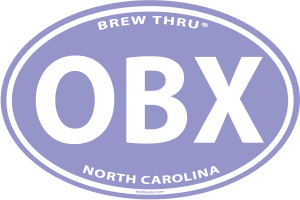 Brew Thru Outer Banks Sticker